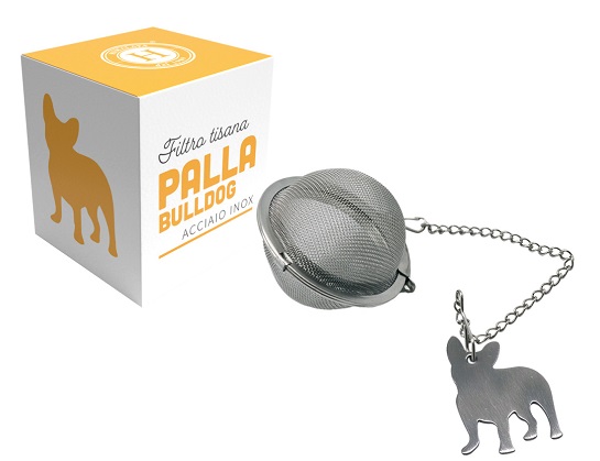 HIMALAYA FILTRO TISANA PALLA BULLDOG IN ACCIAIO INOX - Farmacia Castello Srl