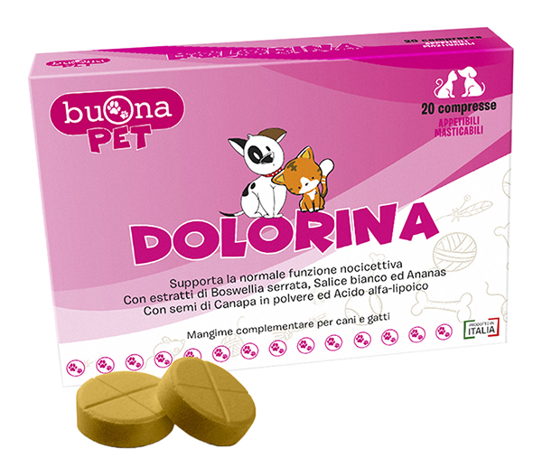 DOLORINA 20 COMPRESSE NUOVA FORMULA - Farmacia Castello Srl