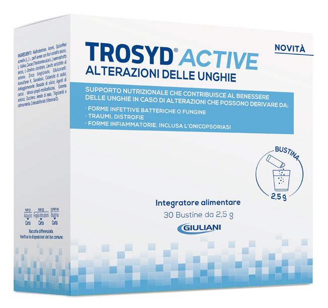 TROSYD ACTIVE ALTERAZIONI UNGHIE 30 BUSTINE - Farmacia Castello Srl