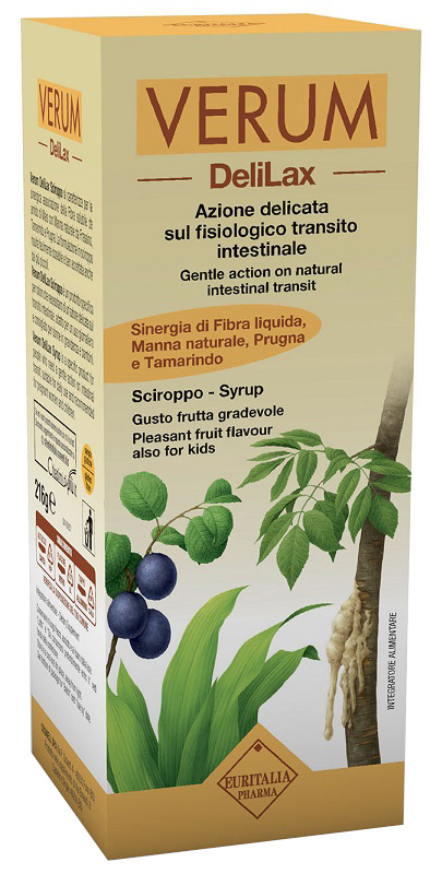 VERUM DELILAX SCIROPPO 216 G - Farmacia Castello Srl