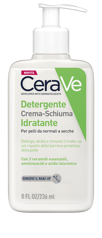 CERAVE CREAM TO FOAM CLEANSER 236 ML - Farmacia Castello Srl