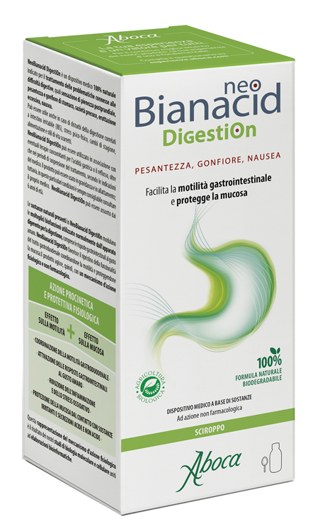 NEOBIANACID DIGESTION SCIROPPO 180 G - Farmacia Castello Srl