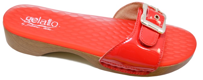 ZOCCOLO SOLE MIO 2,0 RED CON PLANTARE IN GEL 39-40 - Farmacia Castello Srl