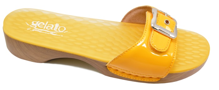 ZOCCOLO SOLE MIO 2,0 YELLOW CON PLANTARE IN GEL 37-38 - Farmacia Castello Srl