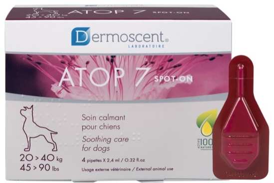 ATOP 7 SPOT-ON DOGS&CATS 20-40 KG 4 PIPETTE X 2,4 ML - Farmacia Castello Srl