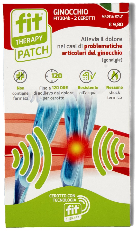 CEROTTO FIT THERAPY GINOCCHIO 2 PEZZI - Farmacia Castello Srl