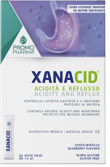 XANACID 20 STICK PACK DA 15 ML - Farmacia Castello Srl