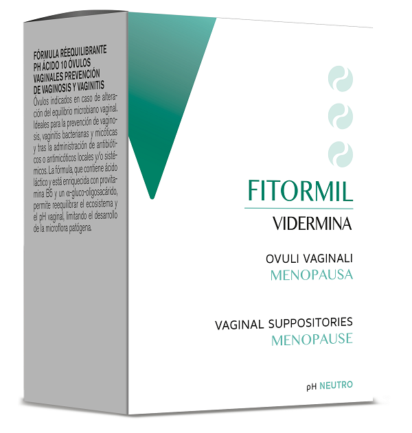 FITORMIL VIDERMINA 10 OVULI VAGINALI MENOPAUSA - Farmacia Castello Srl