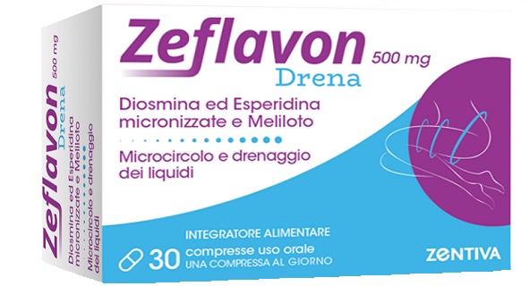 ZENTIVA ZEFLAVON DRENA 30 COMPRESSE - Farmacia Castello Srl