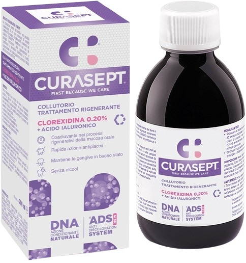 CURASEPT COLLUTORIO ADS DNA TRATTAMENTO RIGENERANTE 200 ML - Farmacia Castello Srl