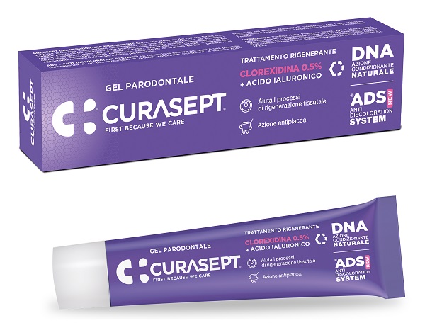 CURASEPT GEL PARODONTALE ADS DNA TRATTAMENTO RIGENERANTE 30 ML - Farmacia Castello Srl