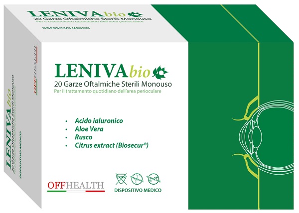 LENIVA BIOSECUR GARZE OFTALMICHE 20 PEZZI - Farmacia Castello Srl