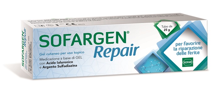 MEDICAZIONE SOFARGEN GEL ACIDO IALURONICO E ARGENTO SULFADIAZINA TUBETTO 25 G - Farmacia Castello Srl