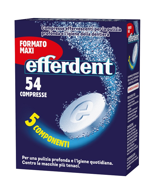 EFFERDENT 54 COMPRESSE EFFERVESCENTI - Farmacia Castello Srl