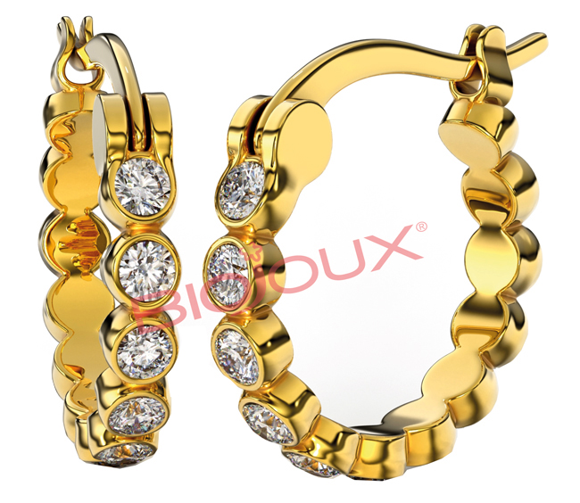 BJT238 ORECCHINO ANNA HOOP GP - Farmacia Castello Srl