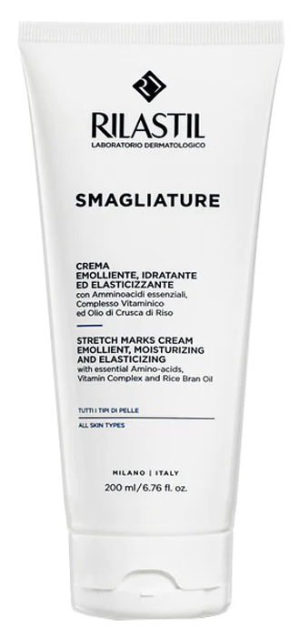 RILASTIL SMAGLIATURE CREMA EMOLLIENTE IDRATANTE ED ELASTICIZZANTE 200 ML - Farmacia Castello Srl