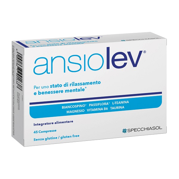 ANSIOLEV 45 COMPRESSE NUOVA FORMULA - Farmacia Castello Srl
