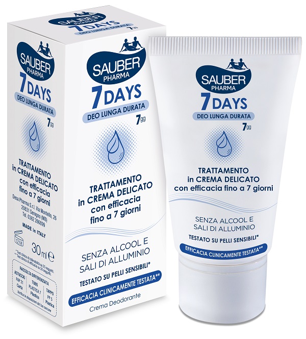 SAUBER 7DAYS CREMA 7 GIORNI 30 ML - Farmacia Castello Srl