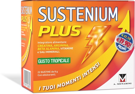 SUSTENIUM PLUS GUSTO TROPICALE PROMO 22 BUSTINE - Farmacia Castello Srl