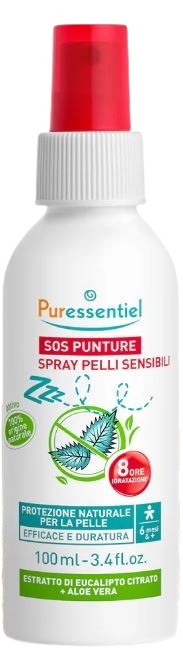 PURESSENTIEL SPRAY INSETTI PELLI SENSIBILI 100 ML - Farmacia Castello Srl