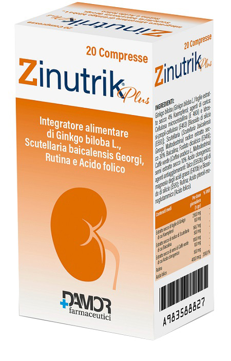 ZINUTRIK PLUS 20 COMPRESSE - Farmacia Castello Srl