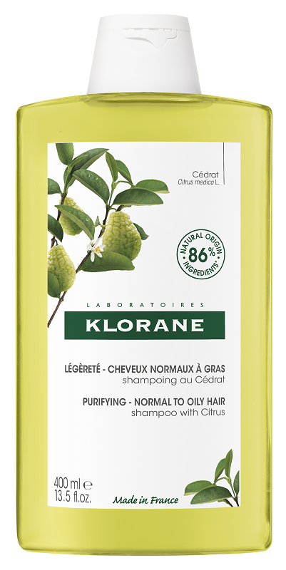 KLORANE SHAMPOO PURIFYING AL CEDRO 400 ML - Farmacia Castello Srl