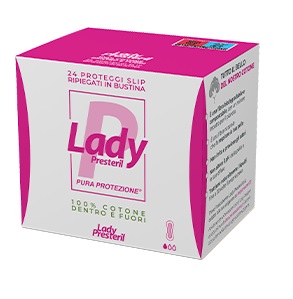 LADY PRESTERIL PROTEGGI SLIP RIPIEGATI BIODEGRADABILI 24 PEZZI - Farmacia Castello Srl