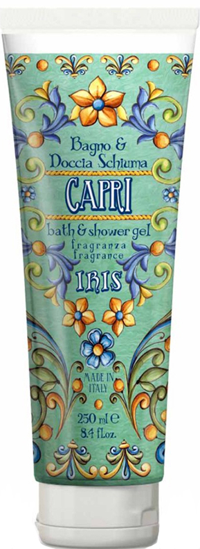 MAIOLICHE BAGNODOCCIA TUBO IRIS OF CAPRI 250 ML - Farmacia Castello Srl