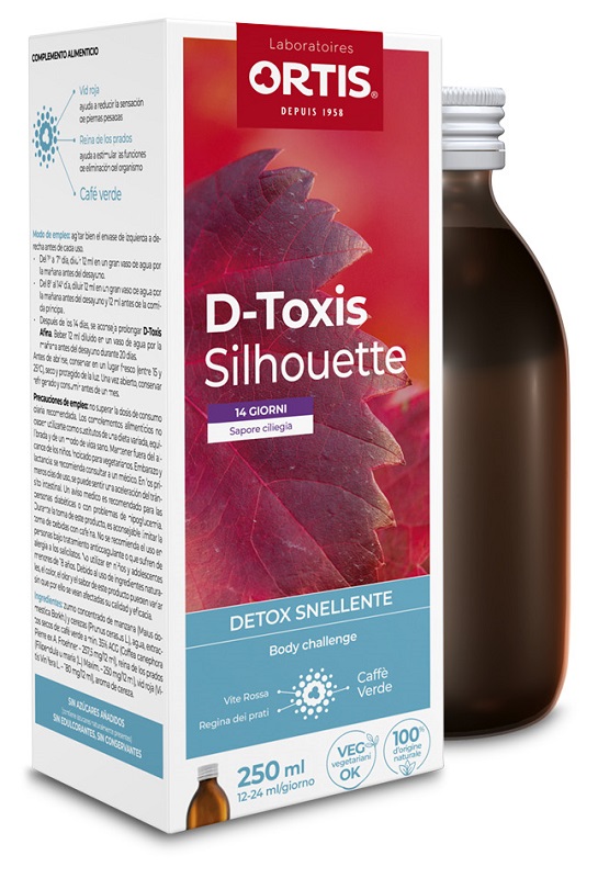 D-TOXIS SILHOUETTE CILIEGIA 250 ML - Farmacia Castello Srl