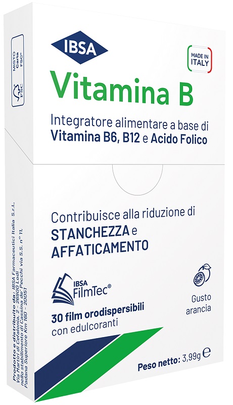 VITAMINA B IBSA 30 FILM ORALI - Farmacia Castello Srl