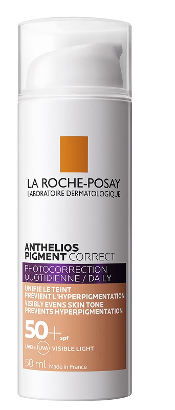 ANTHELIOS PIGMENT CORRECT SPF50+ 50 ML MEDIUM - Farmacia Castello Srl