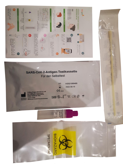 TEST ANTIGENICO RAPIDO COVID-19 HOTGEN AUTODIAGNOSTICO DETERMINAZIONE QUALITATIVA ANTIGENI SARS-COV-2 IN TAMPONI NASALI MEDIANTE IMMUNOCROMATOGRAFIA - Farmacia Castello Srl