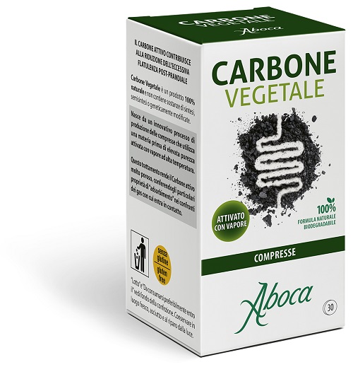 CARBONE VEGETALE 30 COMPRESSE - Farmacia Castello Srl