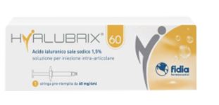 SIRINGA INTRA-ARTICOLARE HYALUBRIX 60 ACIDO IALURONICO 1,5% 60 MG 4 ML - Farmacia Castello Srl