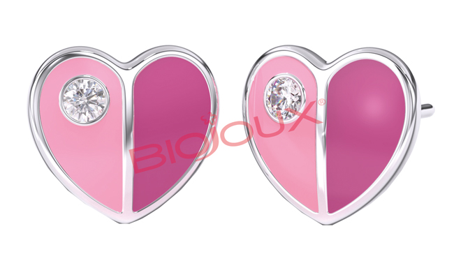 BJT734 ORECCHINI SWEETHEART STAINLESS STEEL - Farmacia Castello Srl
