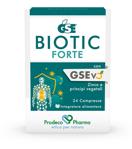 GSE BIOTIC FORTE 24 COMPRESSE - Farmacia Castello Srl