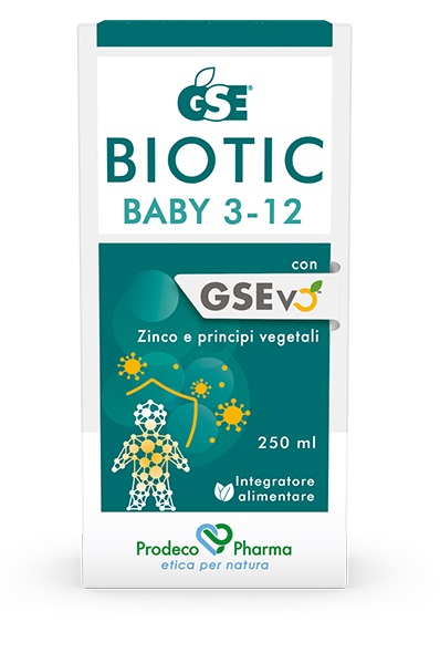 GSE BIOTIC BABY 3-12 250 ML - Farmacia Castello Srl