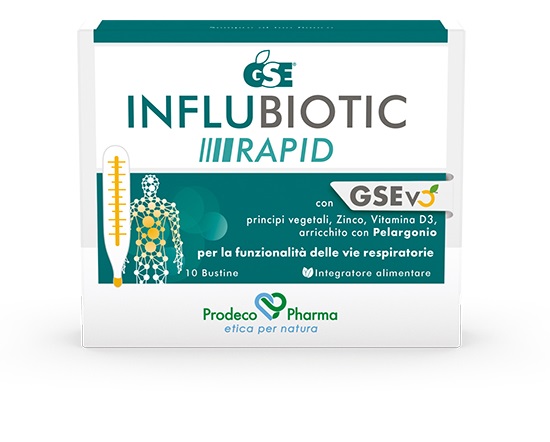 GSE INFLUBIOTIC RAPID 10 BUSTINE - Farmacia Castello Srl