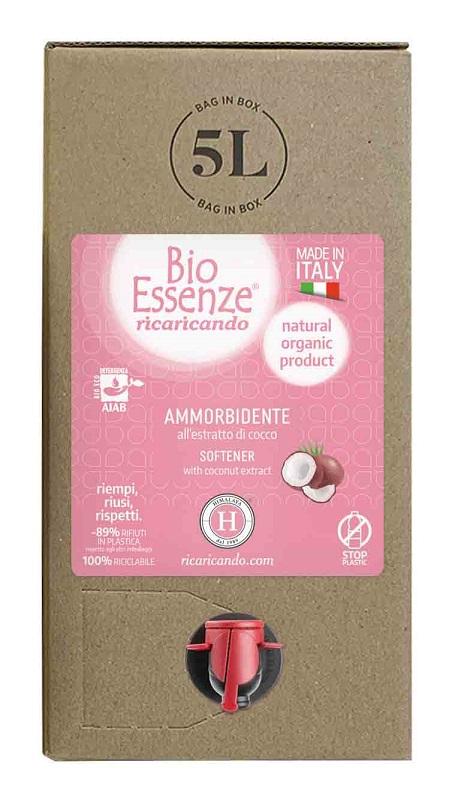 HIMALAYA BIO ESSENZE RICARICANDO AMMORBIDENTE ALL'ESTRATTO DI COCCO 5 LITRI - Farmacia Castello Srl