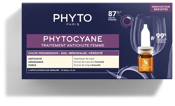 PHYTOCYANE FIALE DONNA CADUTA PROGRESSIVA 12 FIALE DA 5 ML - Farmacia Castello Srl