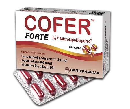 COFER FORTE 20 CAPSULE DA 496 MG - Farmacia Castello Srl
