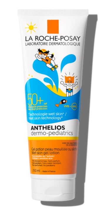 ANTHELIOS GEL PELLE BAGNATA BAMBINO 50+ 200 ML PAPERPACK - Farmacia Castello Srl