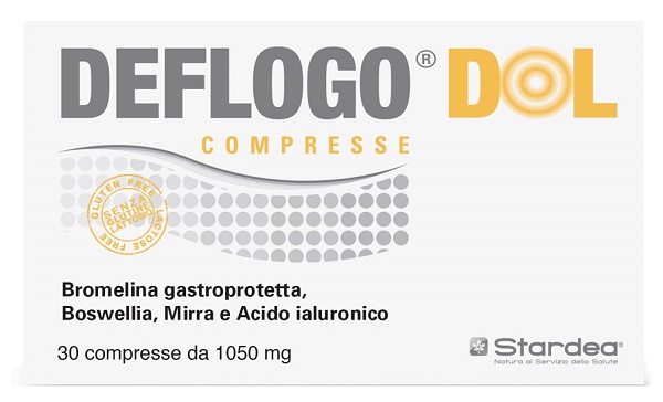 DEFLOGO DOL 30 COMPRESSE MP 1050 MG SENZA GLUTINE SENZA LATTOSIO - Farmacia Castello Srl