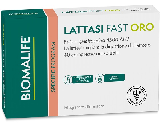 LATTASI FAST ORO 40 COMPRESSE - Farmacia Castello Srl