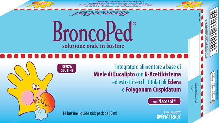 BRONCOPED SOLUZIONE ORALE 14 BUSTINE STICK PACK DA 10 ML - Farmacia Castello Srl