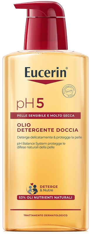 EUCERIN PELLI SENSIBILI OLIO DOCCIA 400 ML - Farmacia Castello Srl