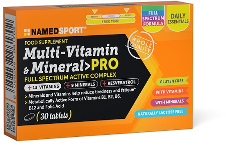 MULTI-VITAMIN&MINERAL PRO 30 COMPRESSE - Farmacia Castello Srl