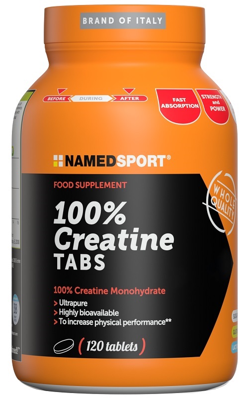 100% CREATINE TABS RB 120 COMPRESSE - Farmacia Castello Srl