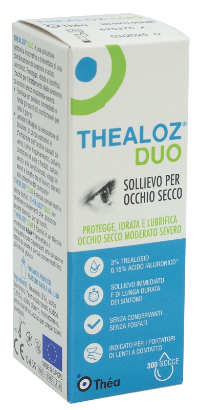 SOLUZIONE OCULARE THEALOZ DUO 10 ML - Farmacia Castello Srl