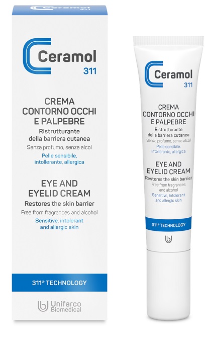 CERAMOL CREMA CONTORNO OCCHI E PALPEBRE 15 ML - Farmacia Castello Srl